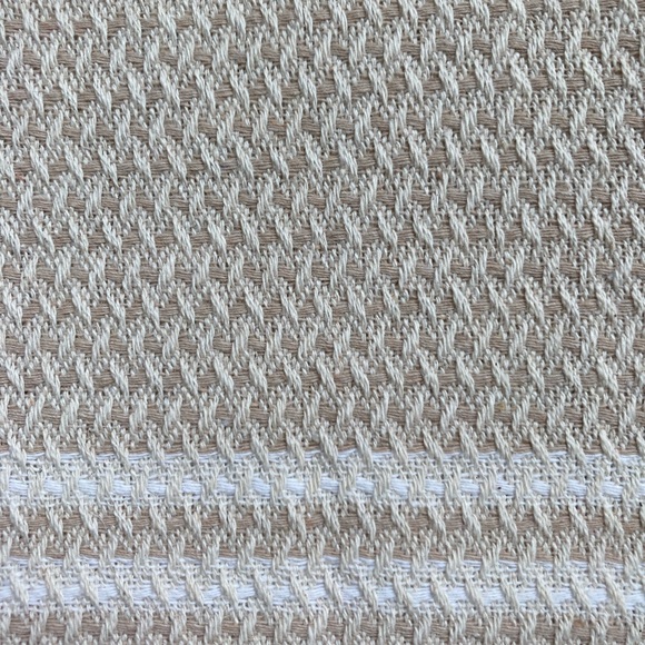 Bath, Beach,Sauna, Turkish Cotton Towel, Large, NWOT, Beige, Off White, Fringes - Picture 4 of 4